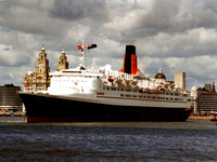 Queen Elizabeth 2 visits Liverpool 1996
