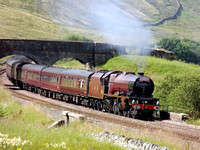 Sun and steam on the S&C 30 July 2011