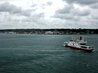 Cowes, Isle of Wight, seen from Queen Mary 2