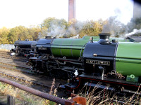 The LNER at Barrow Hill 10 November 2007