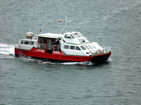 The Hythe ferry, seen from Queen Mary 2